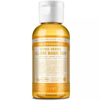 Жидкое мыло Dr. Bronner's Цитрусовое 60мл 60г
