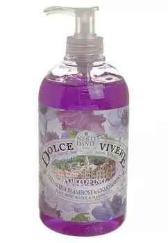 Жидкое мыло PORTOFINO Nesti Dante, цвет rosenwasser/glockenblume