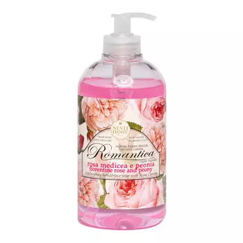 Жидкое мыло с розами и пионами florentine rose and peony liquid soap Nesti Dante, 500 мл
