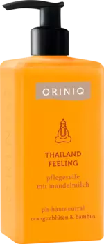 Жидкое мыло Thai Feeling с миндальным молоком флердоранжем и ароматом апельсина. Бамбук 300мл ORINIQ