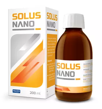 Жидкость для полоскания рта Solus Nano Roztwr Nawilajcy , 200 мл