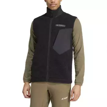 Жилет adidas Terrex Xploric High Pile Fleece, черный