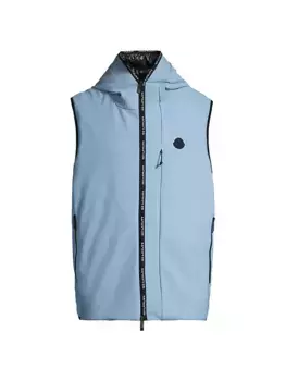Жилет Allier с капюшоном Moncler, синий