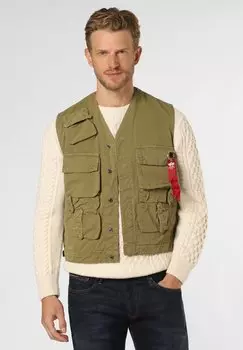 Жилет Alpha Industries, зеленый