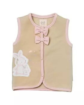 Жилет Andywawa Bunny Graphic Double Bow Andy Wawa, бежевый