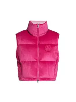 Жилет Archivio Creativo Blavet Moncler, фуксия