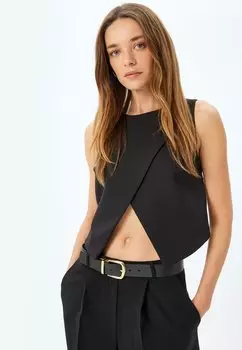 Жилет ASYMMETRIC Koton, черный