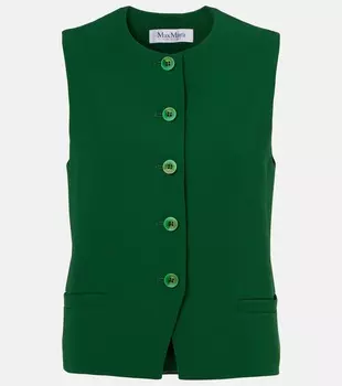 Жилет Denver cady Max Mara, Smeraldo