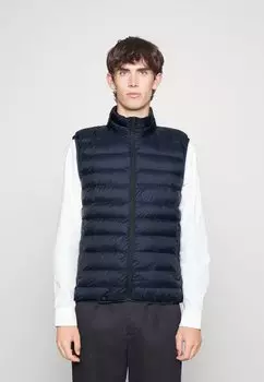 Жилет Esprit ПУФФЕР, темно-синий
