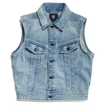 Жилет G-Star Slim Denim, синий