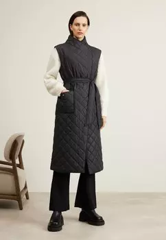 Жилет GANT ДЛИННЫЙ ЖИЛЕТ, цвет ebony black