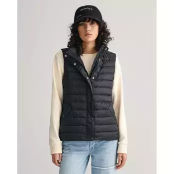 Жилет Gant Light Down, черный