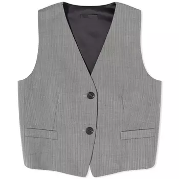 Жилет Helmut Lang Tuxedo, черный/белый