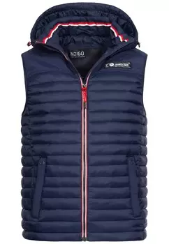 Жилет INDICODE JEANS Leach, темно-синий