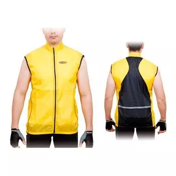 Жилет MASSI Windproof, желтый
