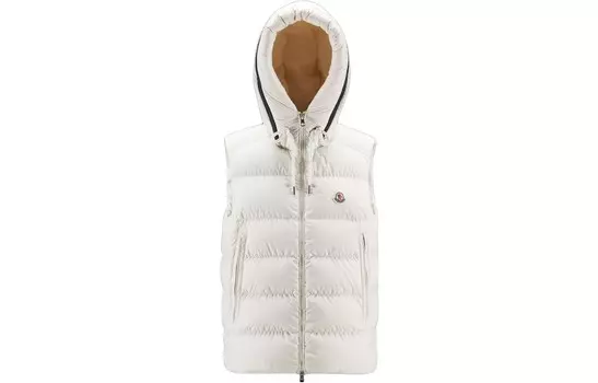 Жилет мужской белый Moncler