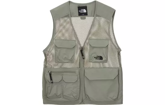 Жилет The North Face, зеленый/хаки