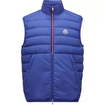 Жилет мужской синий Moncler
