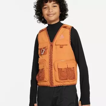 Жилет Nike ACG Big Kids' Utility, светло-оранжевый