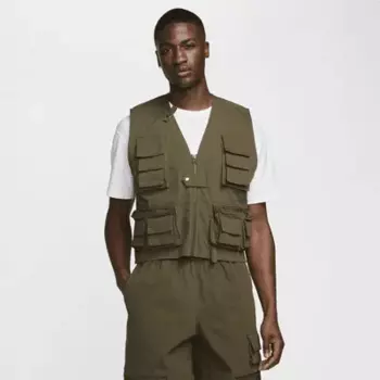 Жилет Nike Life, цвет Cargo Khaki/Cargo Khaki