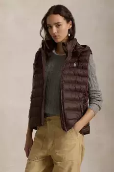 Жилет Polo Ralph Lauren, коричневый
