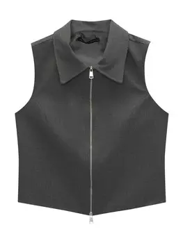 Жилет Pull&Bear, цвет Graphite