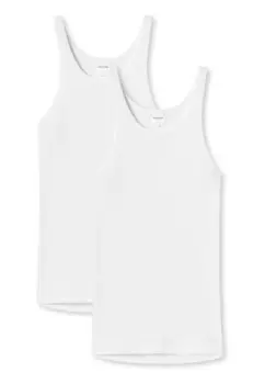 Жилет SCHIESSER Undershirt, белый