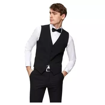 Жилет Selected Slim Mylologan, черный