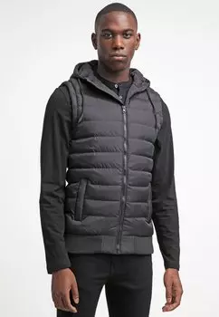 Жилет SMALL BUBBLE Urban Classics, черный