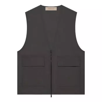 Жилет ss22 work vest 'iron' Fear Of God Essentials, черный