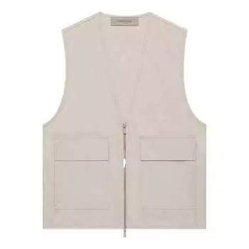 Жилет ss22 work vest 'wheat' Fear Of God Essentials, бежевый