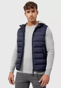 Жилет STOCKTON INDICODE JEANS, темно-синий