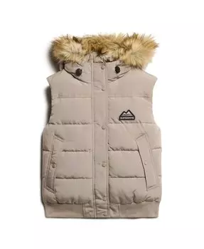 Жилет Superdry, бежевый