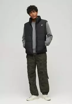 Жилет Superdry, черный