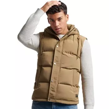Жилет Superdry Everest, бежевый