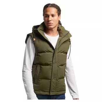 Жилет Superdry Everest, зеленый