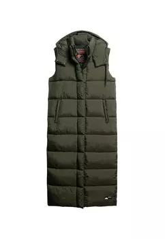 Жилет Superdry, темно-зеленый