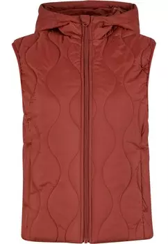 Жилет Urban Classics, цвет Rusty red
