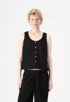 Жилет VMBUMPY SHIRT Vero Moda, черный