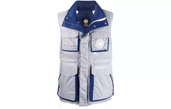 Жилеты унисекс Canada Goose, серый/синий