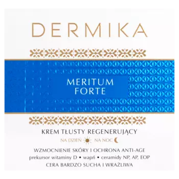 Жирный крем для лица Dermika Meritum Forte, 50 мл