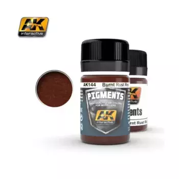 жженая ржаво-красная, Pigments (AK-Interactive)