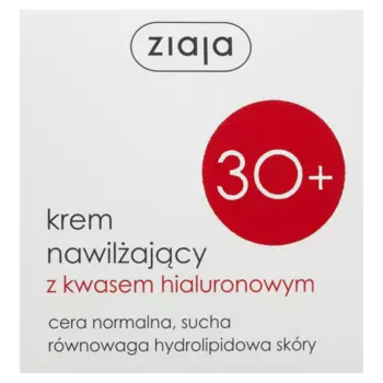Ziaja увлажняющий крем для лица с гиалуроновой кислотой 30+, 50 мл