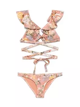 ZIMMERMANN Бикини из сала, розовый