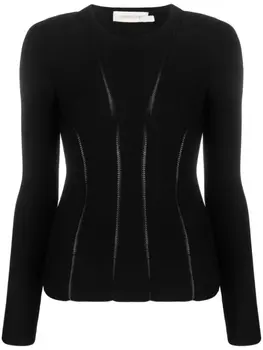 ZIMMERMANN джемпер Luminosity со вставками, черный