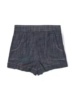 ZIMMERMANN Kids джинсовые шорты Alight, синий