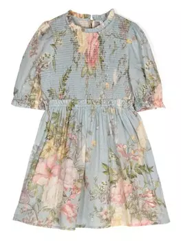 ZIMMERMANN Kids платье Waverly, синий