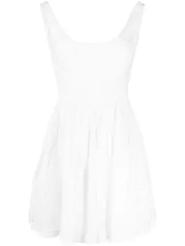 ZIMMERMANN платье мини Alight, белый