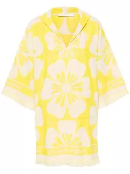 ZIMMERMANN платье мини Golden с капюшоном, желтый