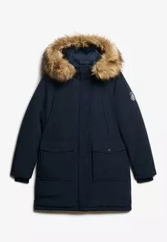 Зимнее пальто EVEREST Superdry, синий